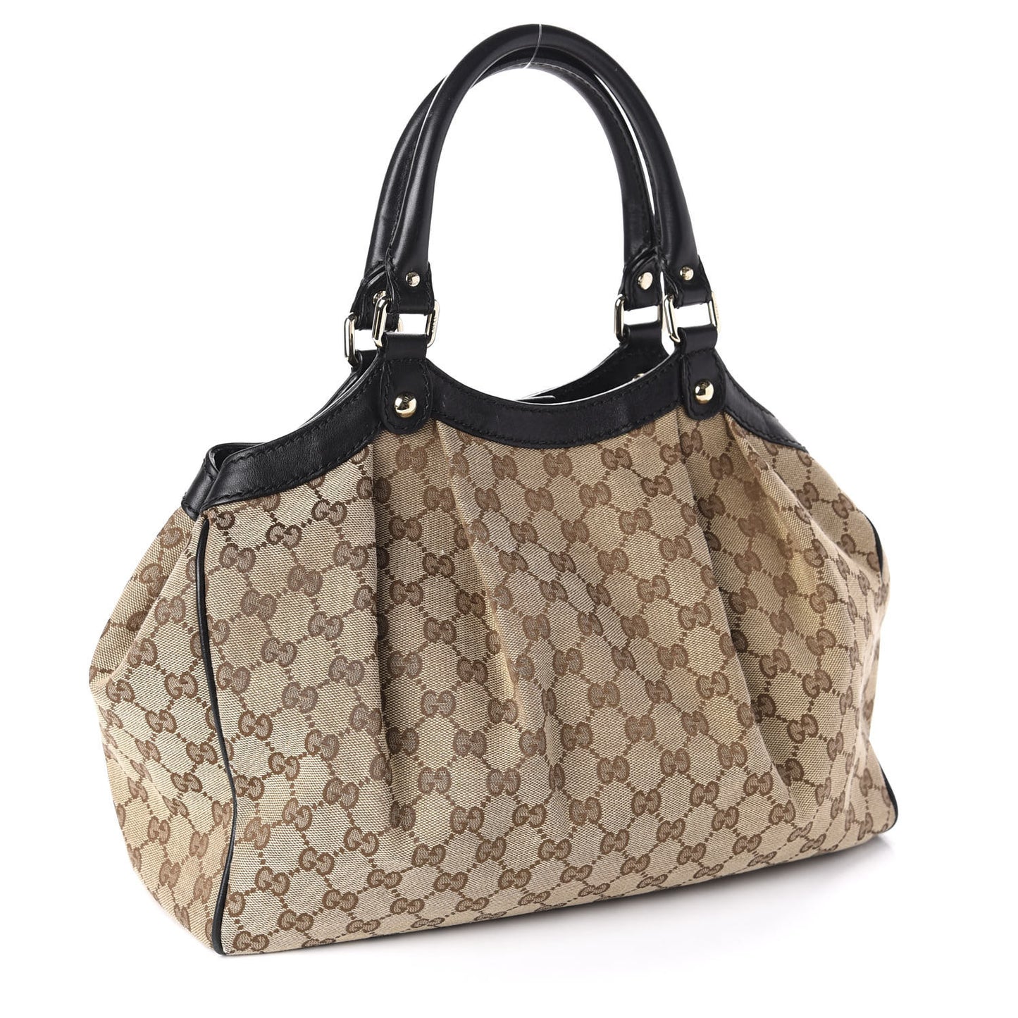 Monogram Medium Sukey Tote Black