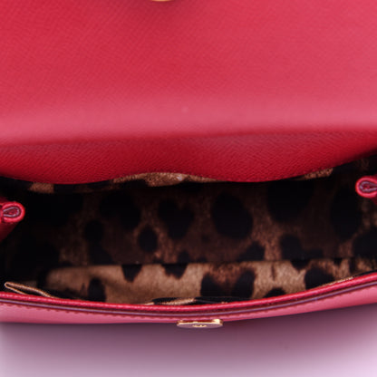 Dolce & Gabbana Dauphine Small Miss Sicily Satchel Rosso 5 of 15