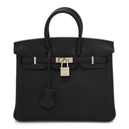 Hermes Togo Birkin 25 Black 1 of 11