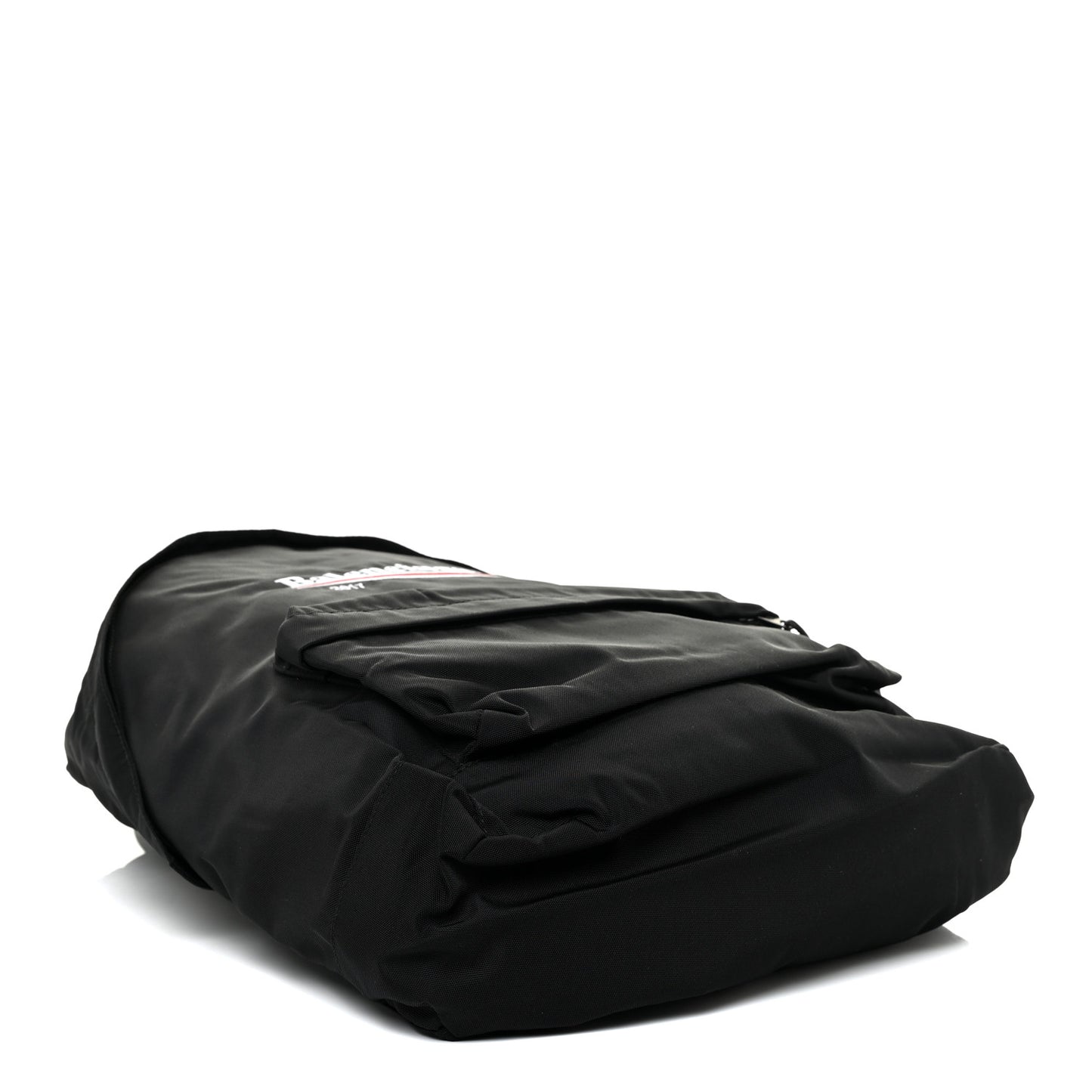 Nylon Political Campaign Logo Embroidered Explorer Backpack Black