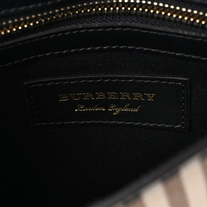 Burberry Haymarket Check Small Loxley Crossbody Bright Toffee 6 of 8
