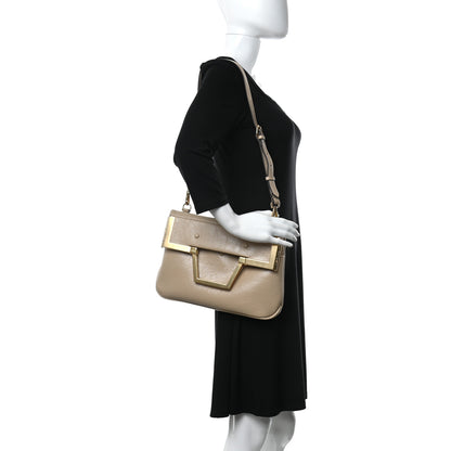 Fendi Agnello Old Shine Small Shopping Flap Bag Amido 2 of 9