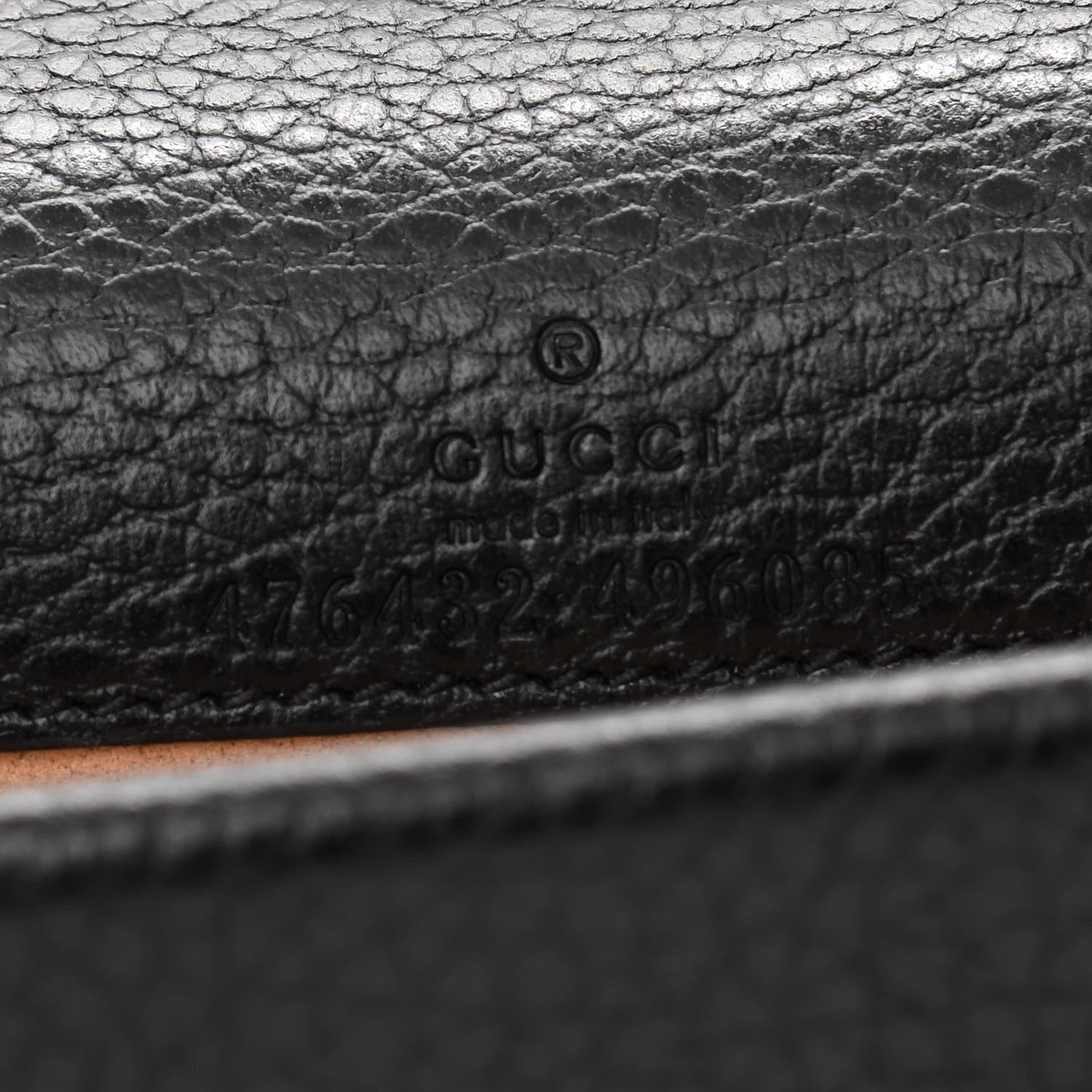 Gucci Calfskin Super Mini Dionysus Shoulder Bag Black 6 of 9
