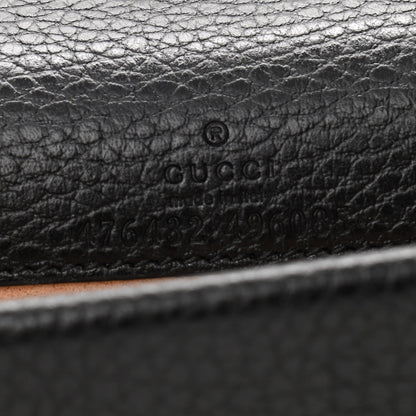 Gucci Calfskin Super Mini Dionysus Shoulder Bag Black 6 of 9