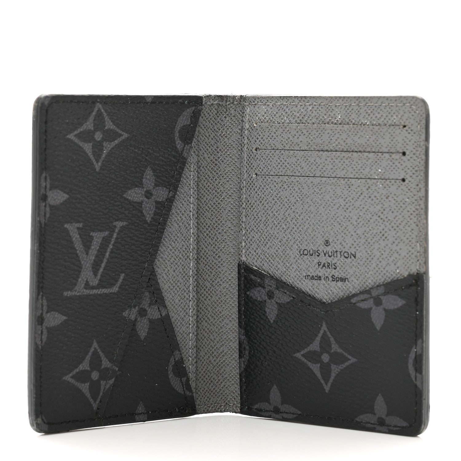 Louis Vuitton Epi Monogram Eclipse Pocket Organizer Deep Green 5 of 9