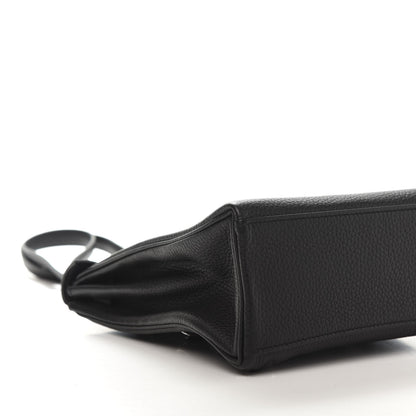 Hermes Taurillon Clemence Kelly Ado Backpack Black 5 of 10