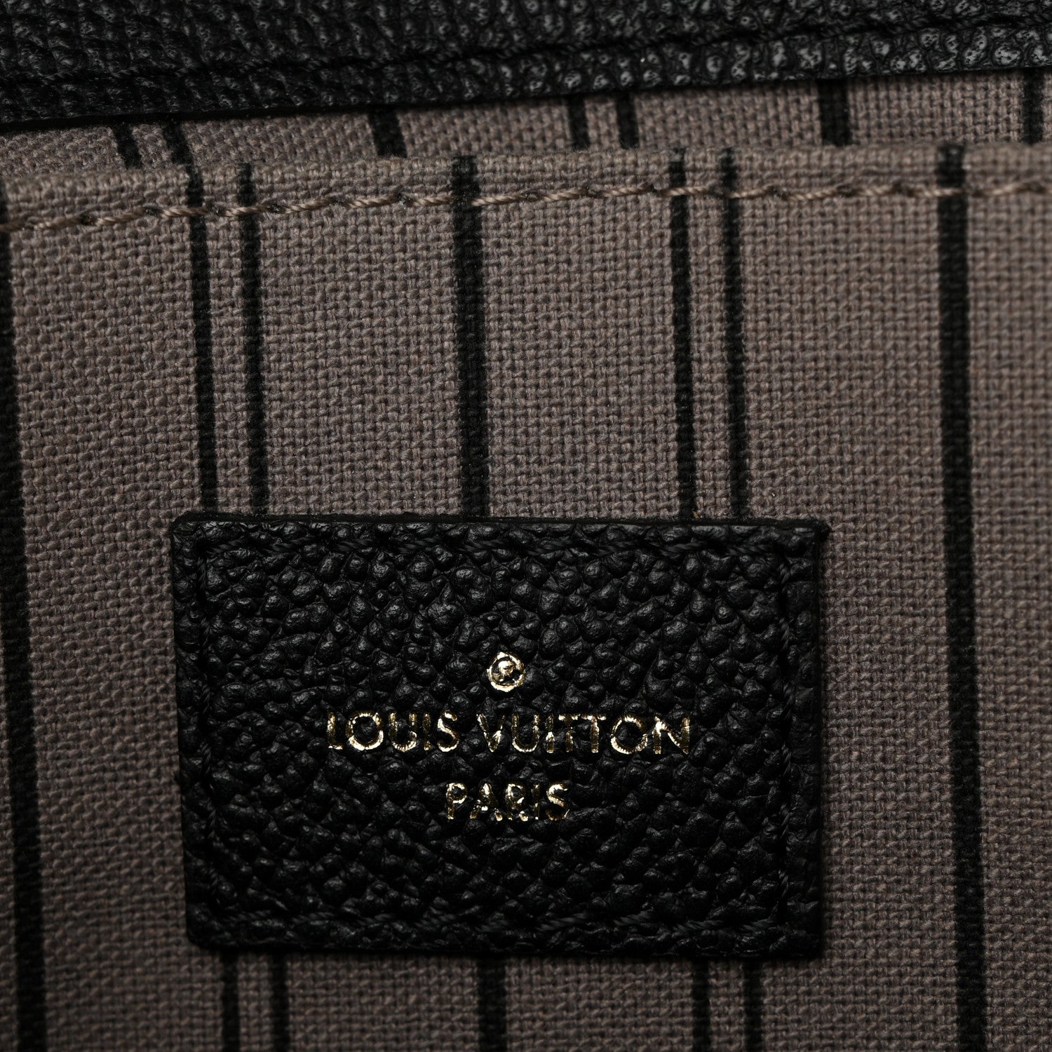Louis Vuitton Empreinte Pochette Metis Black 6 of 9