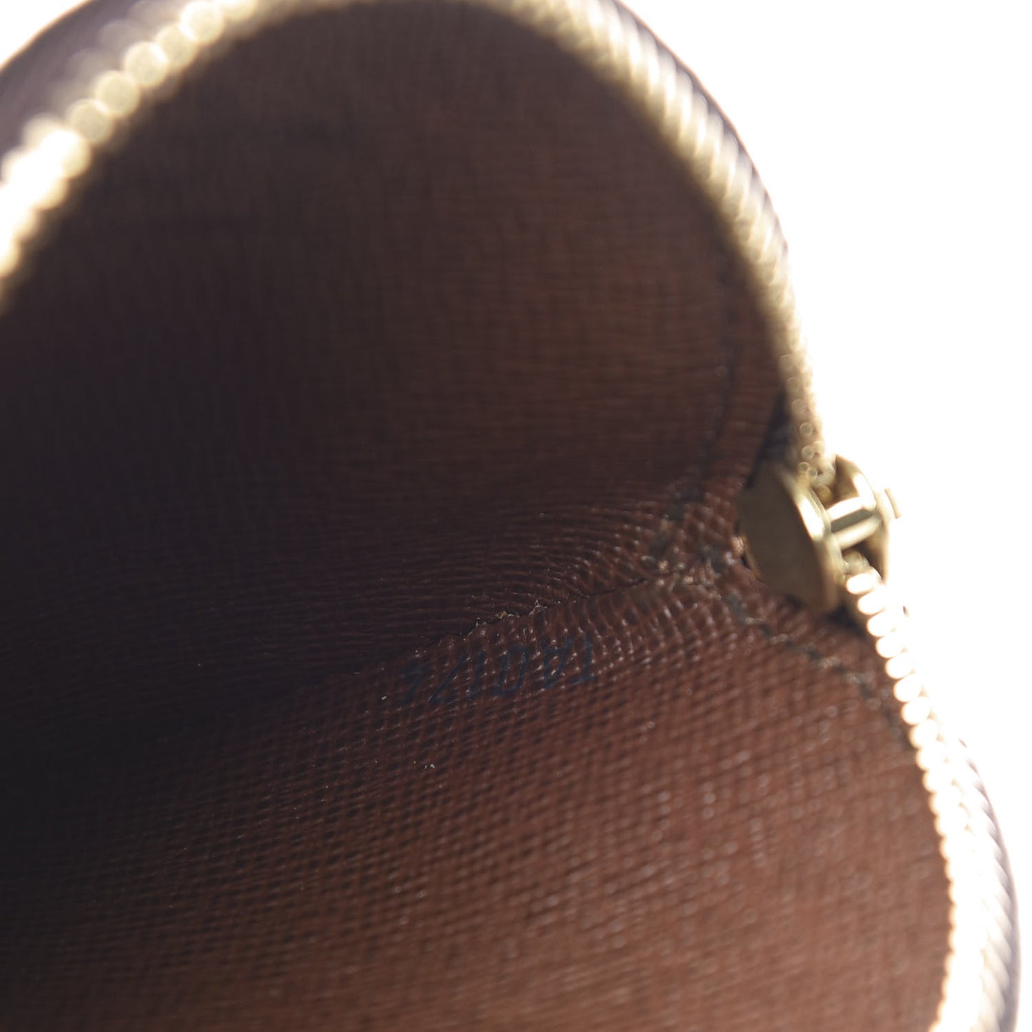 Monogram Round Coin Purse