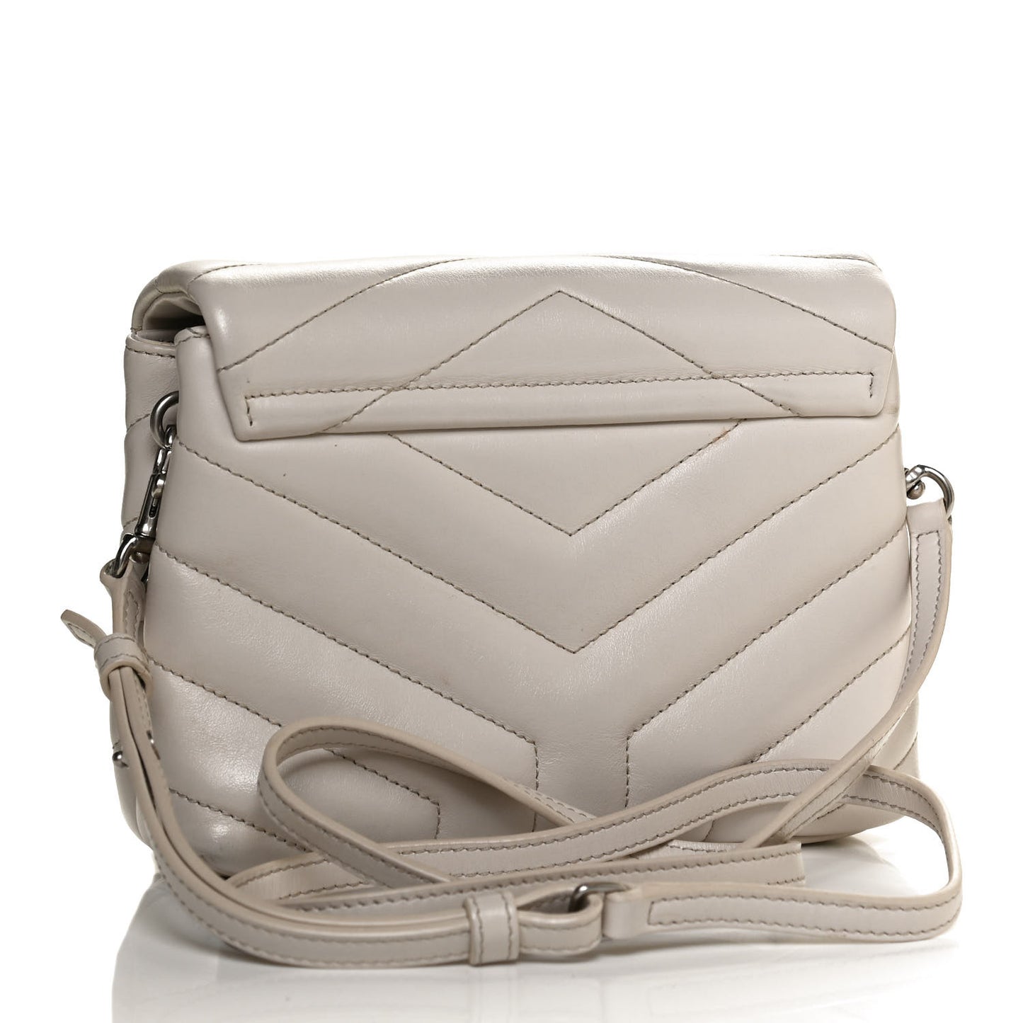 Calfskin Y Quilted Monogram Toy Loulou Satchel Granite