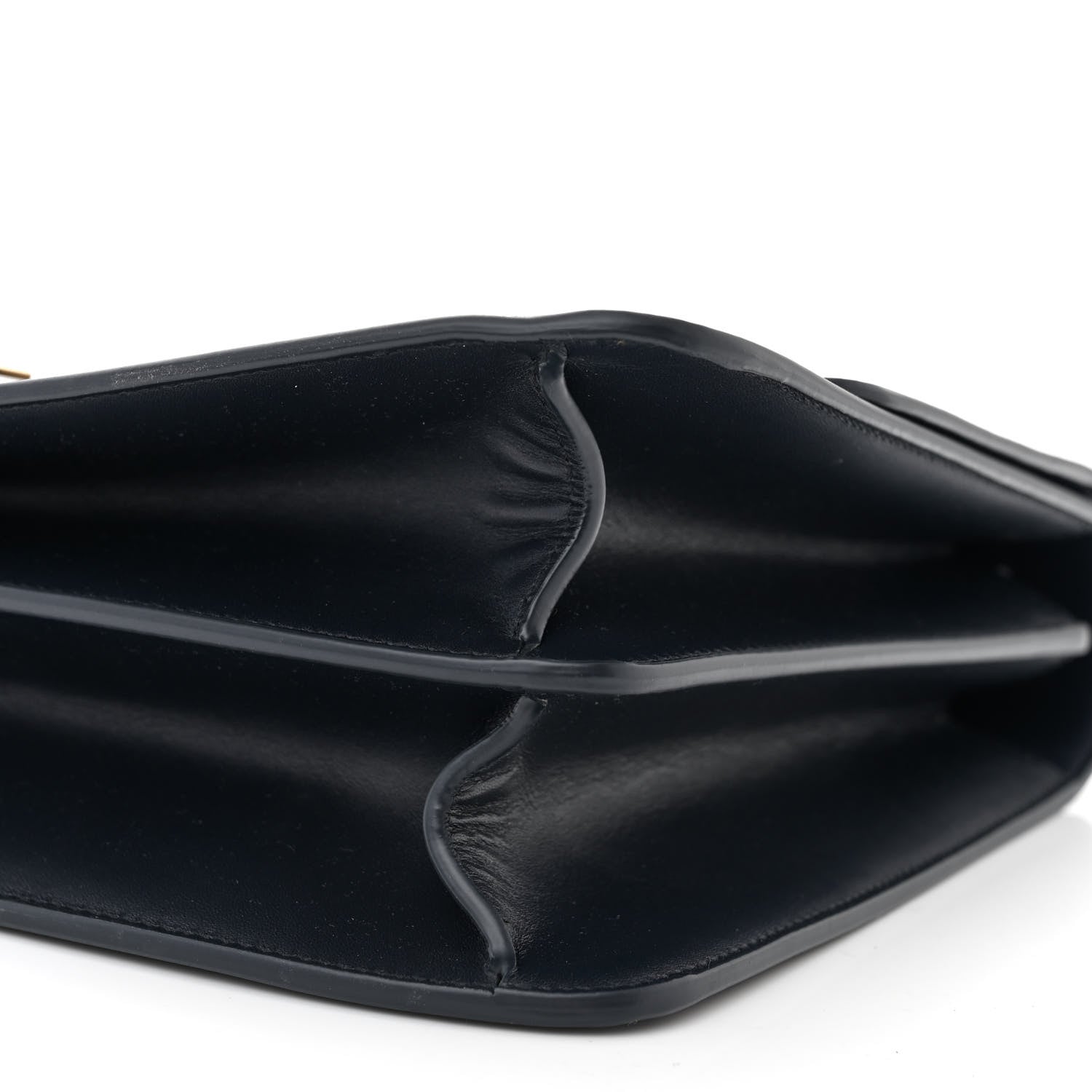 The Row Calfskin Medium The Sofia 11.75 Top Handle Navy 9 of 9
