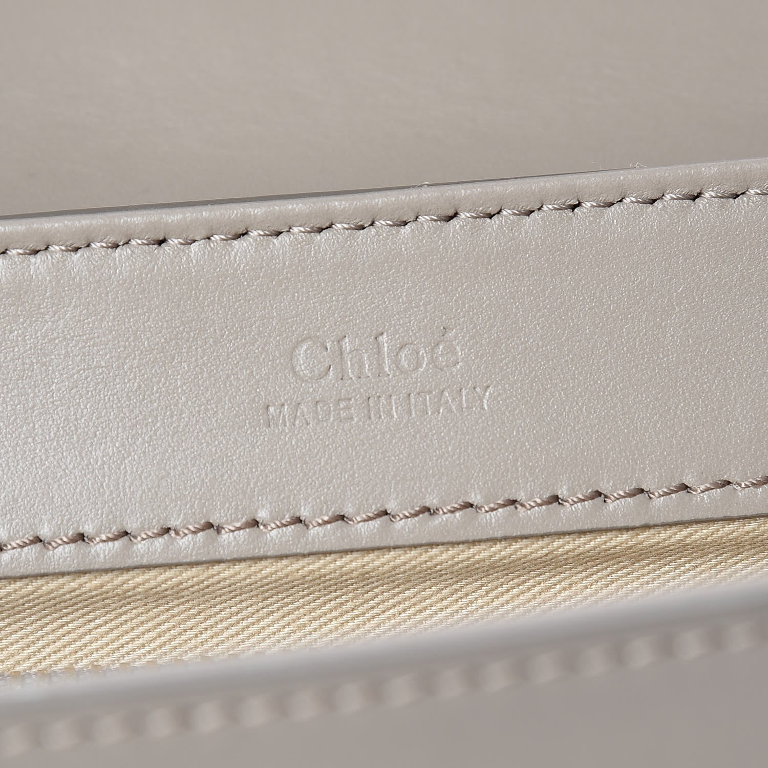 Chloe Calfskin Small C Double Carry Motty Grey 7 of 10