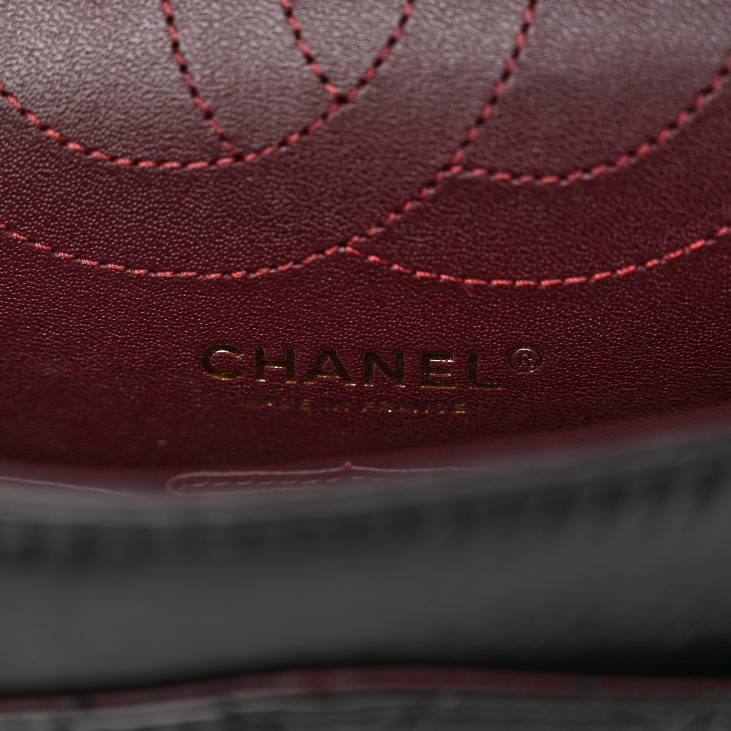 Aged Calfskin Quilted 2.55 Reissue 225 Flap Black