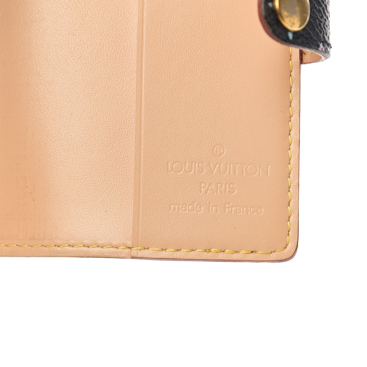 Louis Vuitton Monogram Multicolor Carnet de Bal Mini Agenda Cover Black 5 of 7