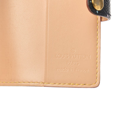 Louis Vuitton Monogram Multicolor Carnet de Bal Mini Agenda Cover Black 5 of 7