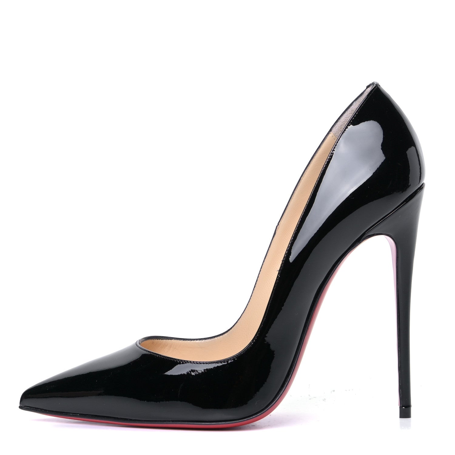 Christian Louboutin Patent So Kate 120 Pumps 39 Black 1 of 8