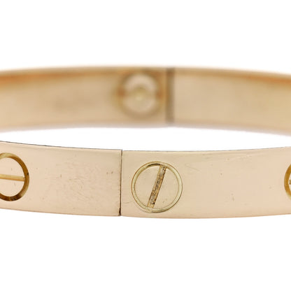 Cartier 18K Yellow Gold LOVE Bracelet 17 9 of 11