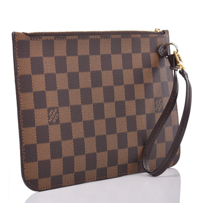 Louis Vuitton Damier Ebene Neverfull MM GM Pochette 3 of 7