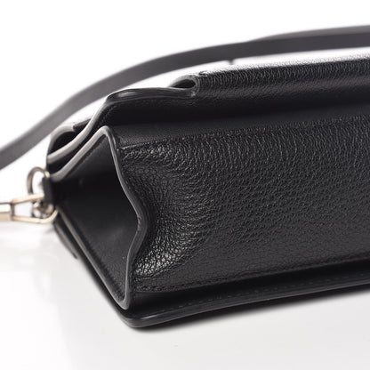 Givenchy Goatskin Small GV3 Shoulder Bag Black 8 of 9