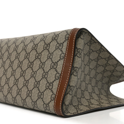 Gucci GG Supreme Monogram Medium Padlock Tote Beige Cuir 10 of 10