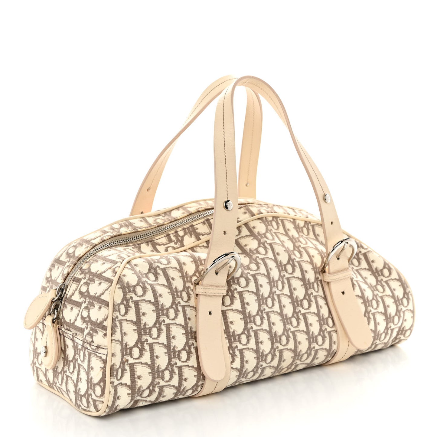 Monogram Vintage Flowers Bowler Beige