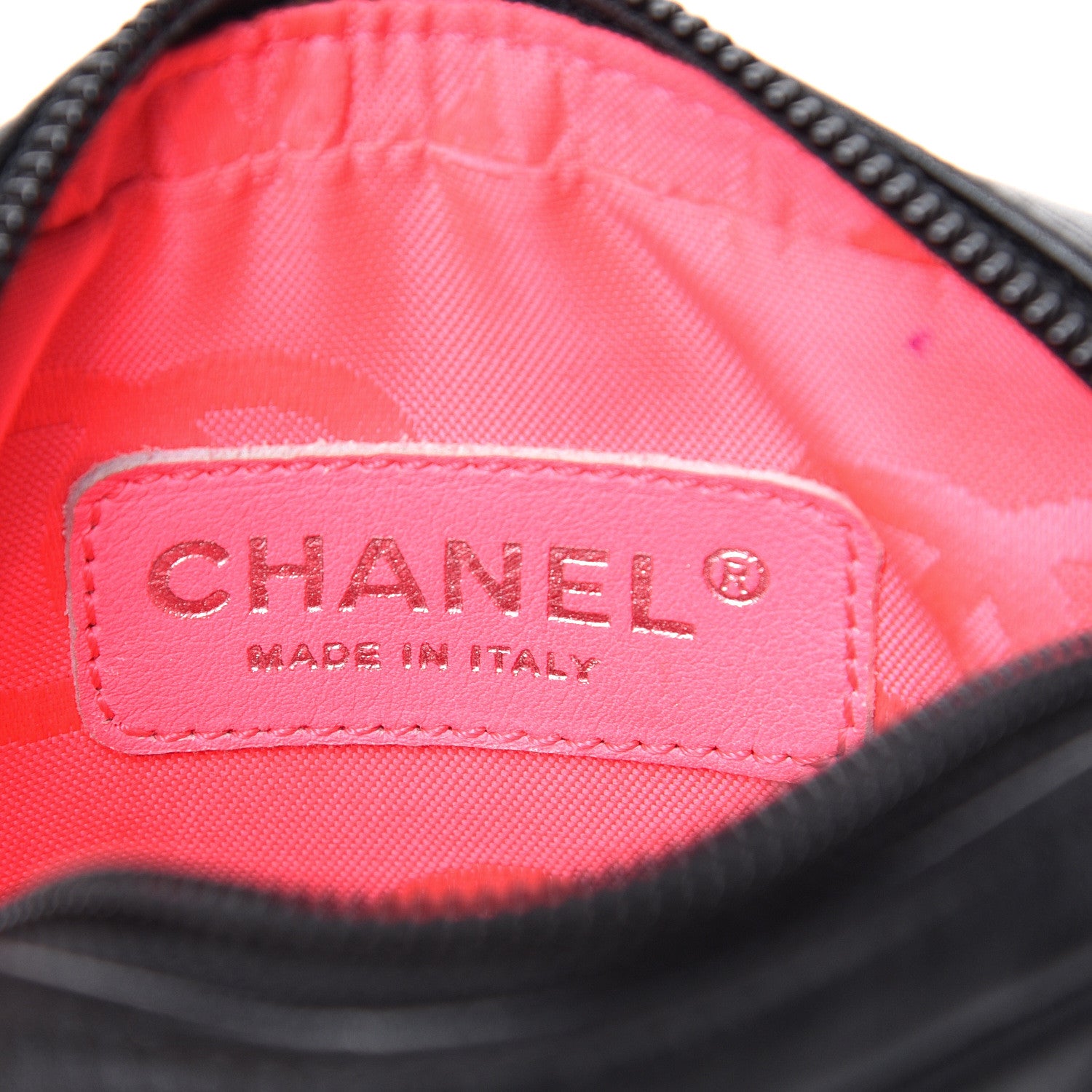 Chanel Calfskin Quilted Small Cambon Messenger Black White 5 of 12