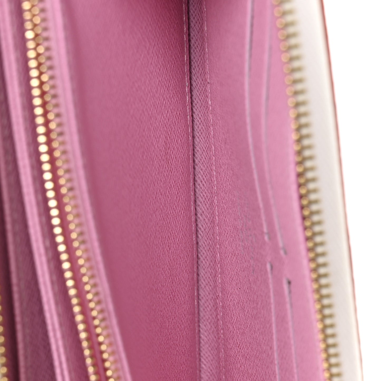 Monogram Multicolor Zippy Wallet White Litchi