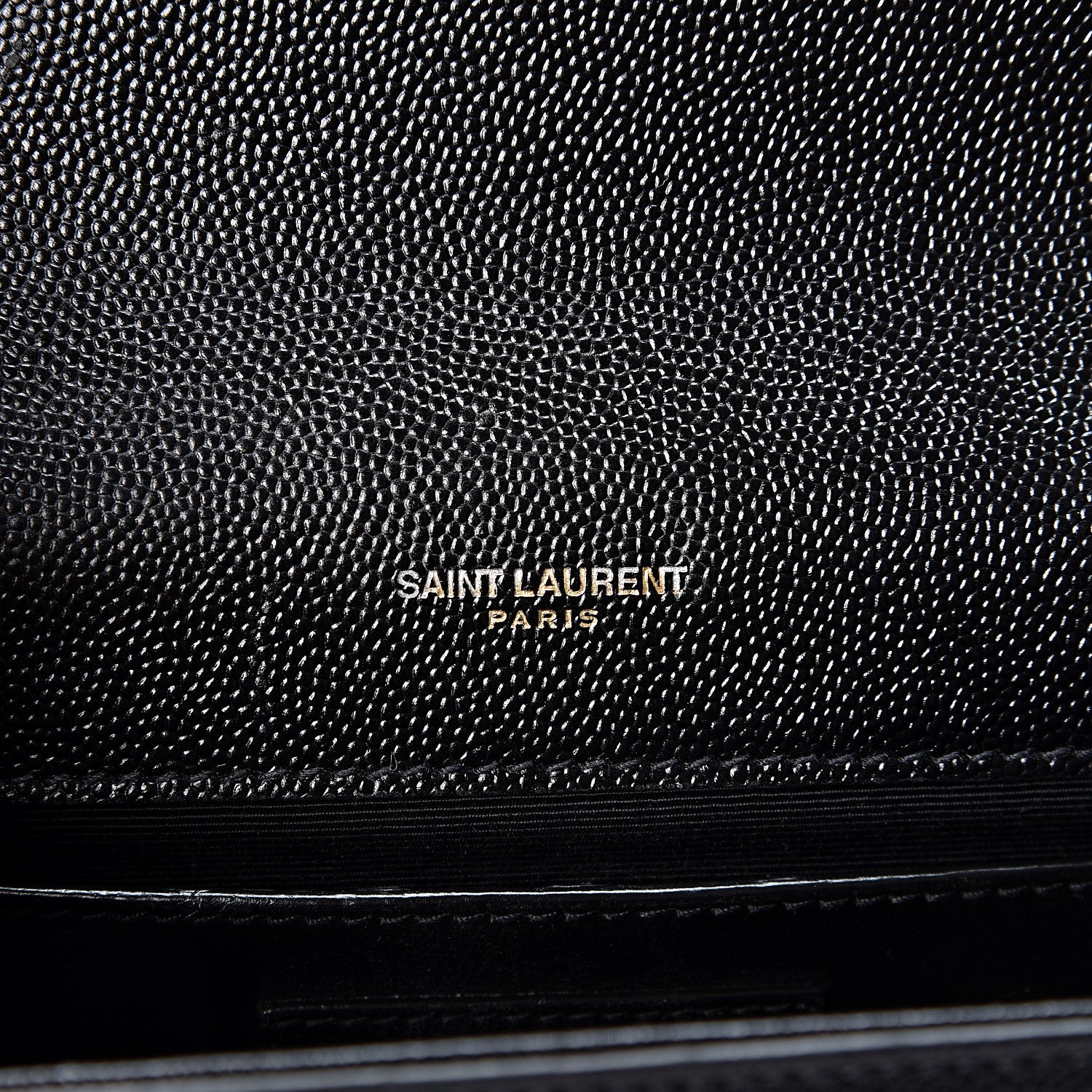 Saint Laurent Grain De Poudre Small Monogram Kate Satchel Black 5 of 9