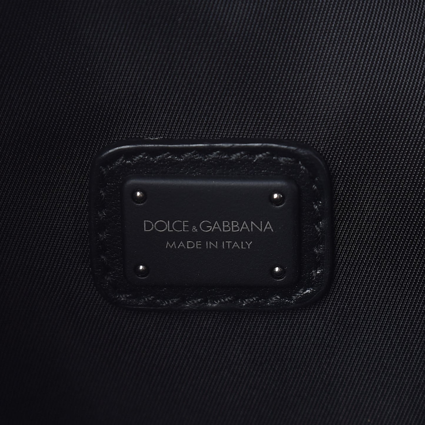 Nylon Logo Belt Bag Black Multicolor