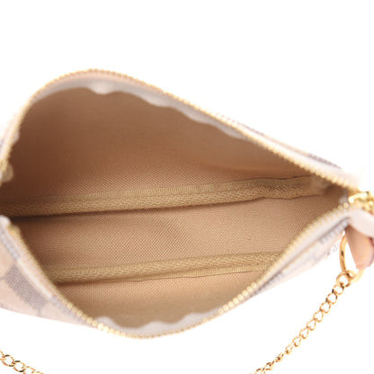 Louis Vuitton Damier Azur Mini Pochette Accessories 5 of 9
