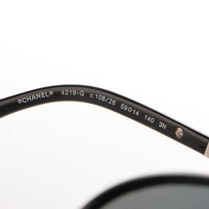Chanel Pilot Winter Sunglasses 4219 Navy 5 of 7