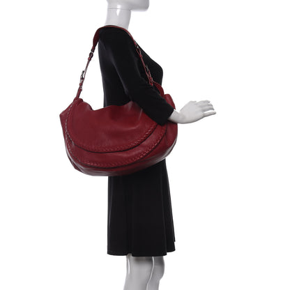 Bottega Veneta Cervo Messenger Bag Scarlet 2 of 10