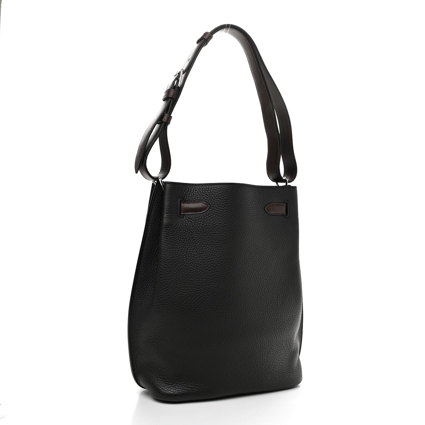 Togo Swift So Kelly 22 Black Chocolate