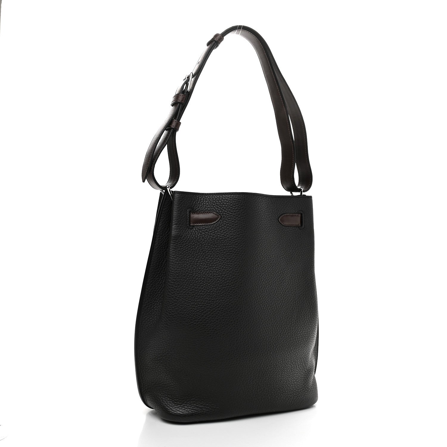 Hermes Togo Swift So Kelly 22 Black Chocolate 2 of 8