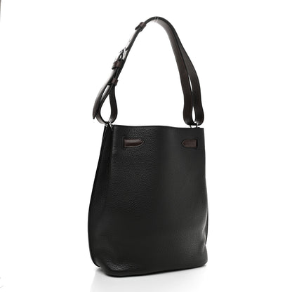 Hermes Togo Swift So Kelly 22 Black Chocolate 2 of 8