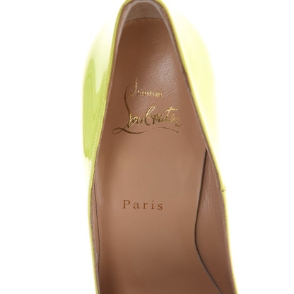 Christian Louboutin Patent So Kate 120 Pumps 39 Neon Yellow 7 of 7