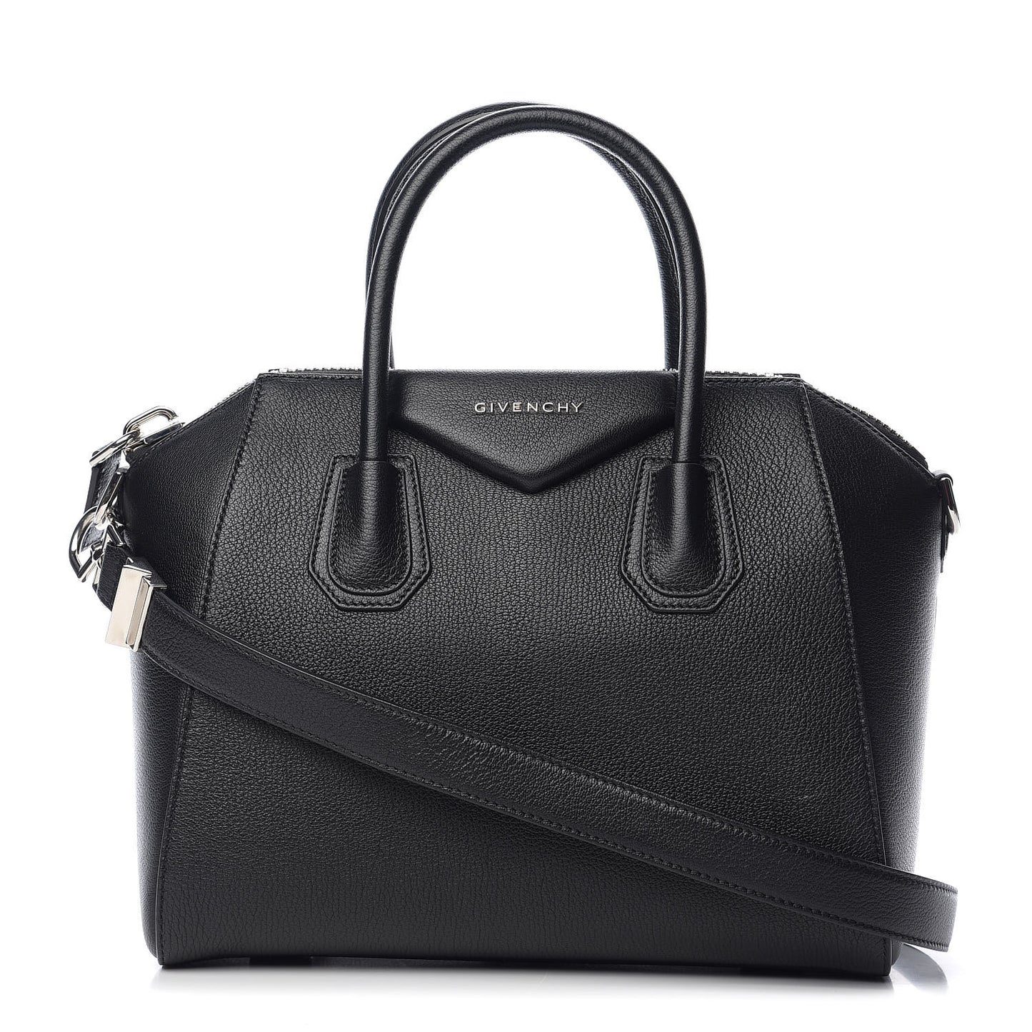 Sugar Goatskin Small Antigona Black