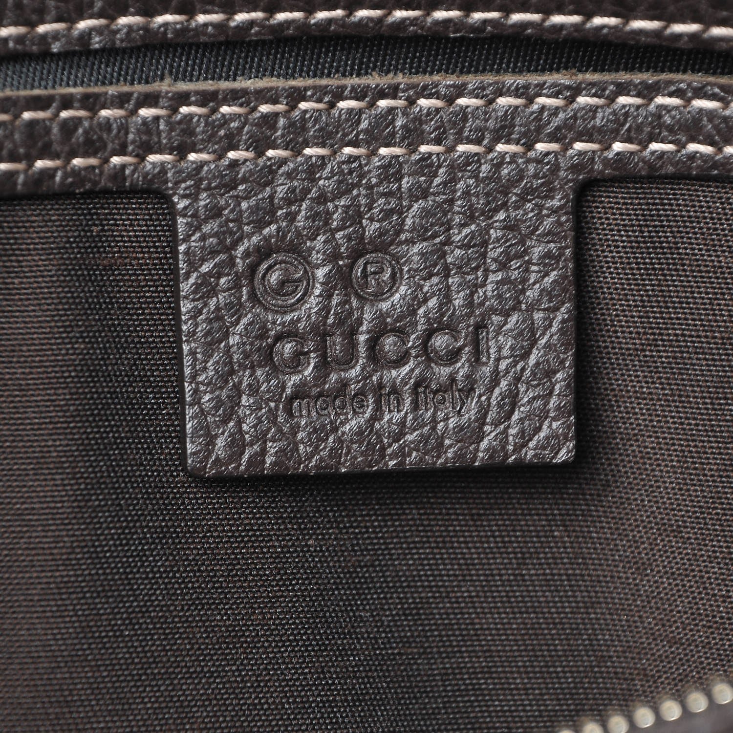 Gucci Crystal Monogram Medium Joy Boston Dark Brown 6 of 8