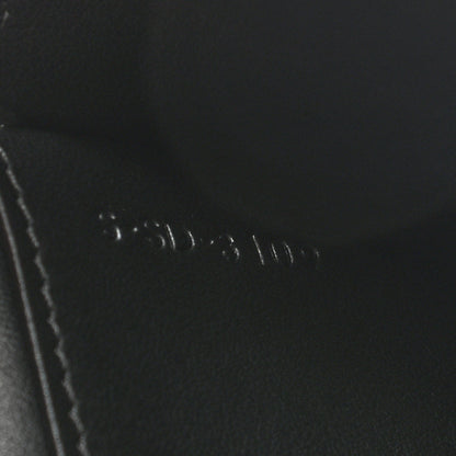 Celine Grained Calfskin Large Multifunction Strap Wallet Black 6 of 7