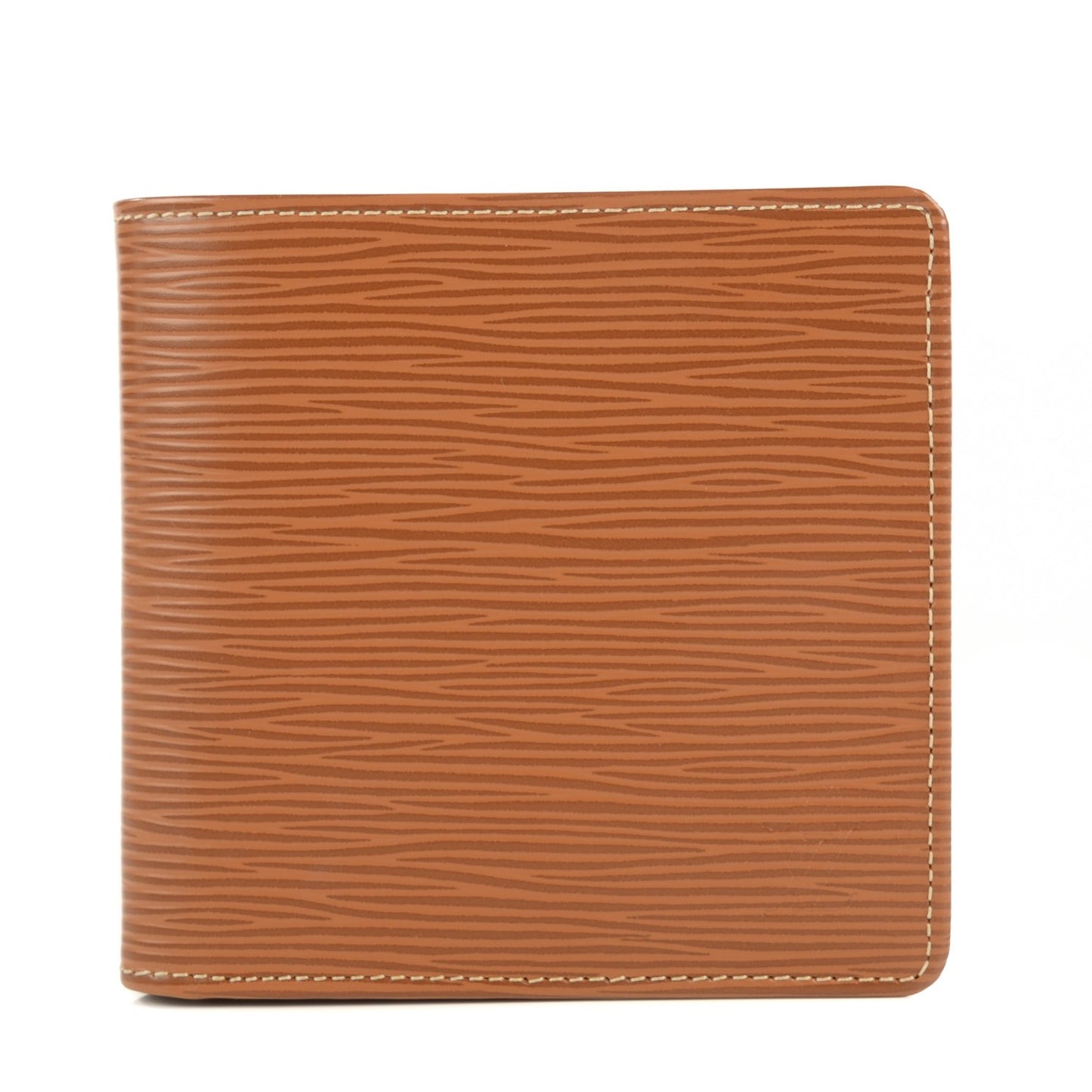 Epi Porte-Billets Cartes Credit Monnaie Wallet Cannelle