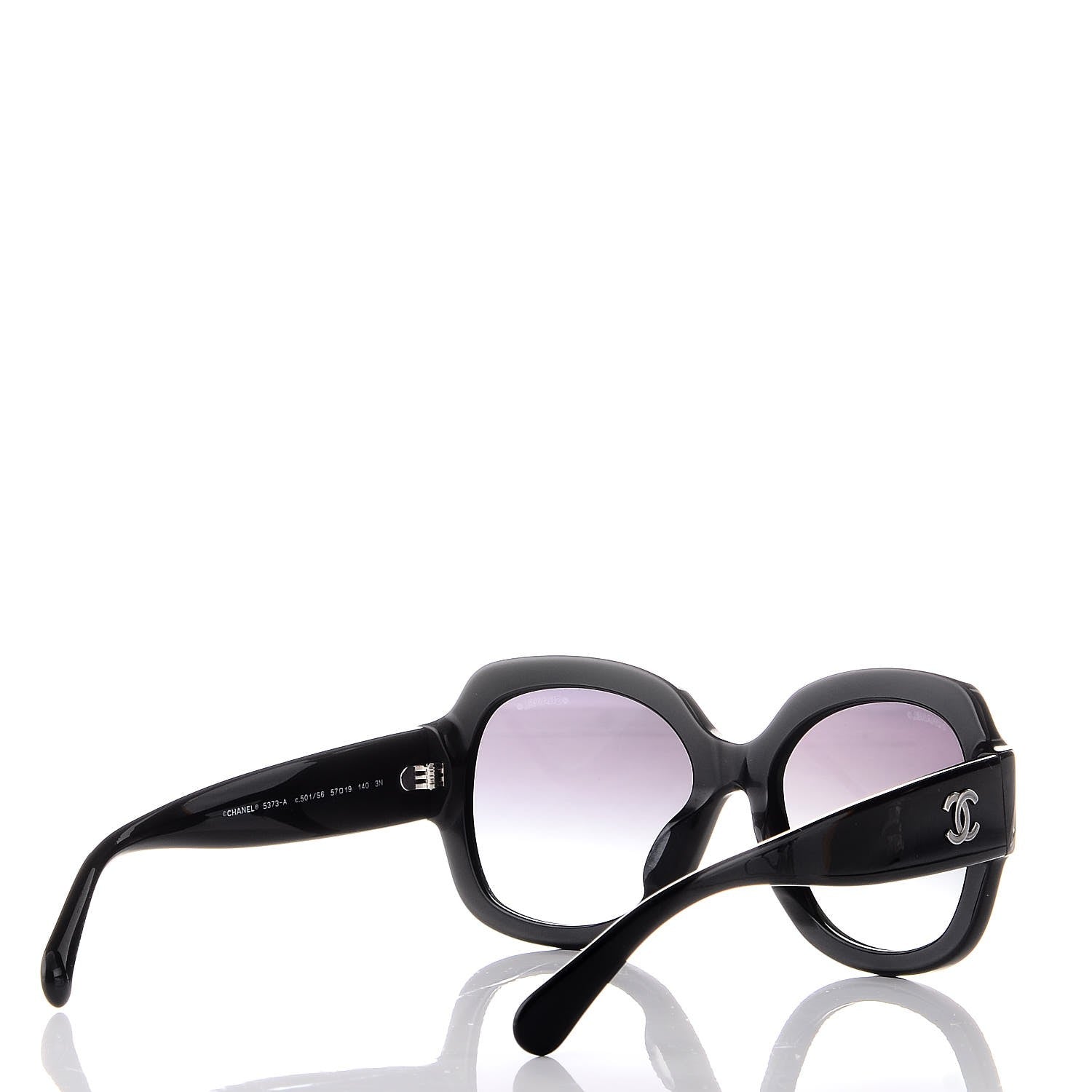 Chanel CC Sunglasses 5373 Black 4 of 8