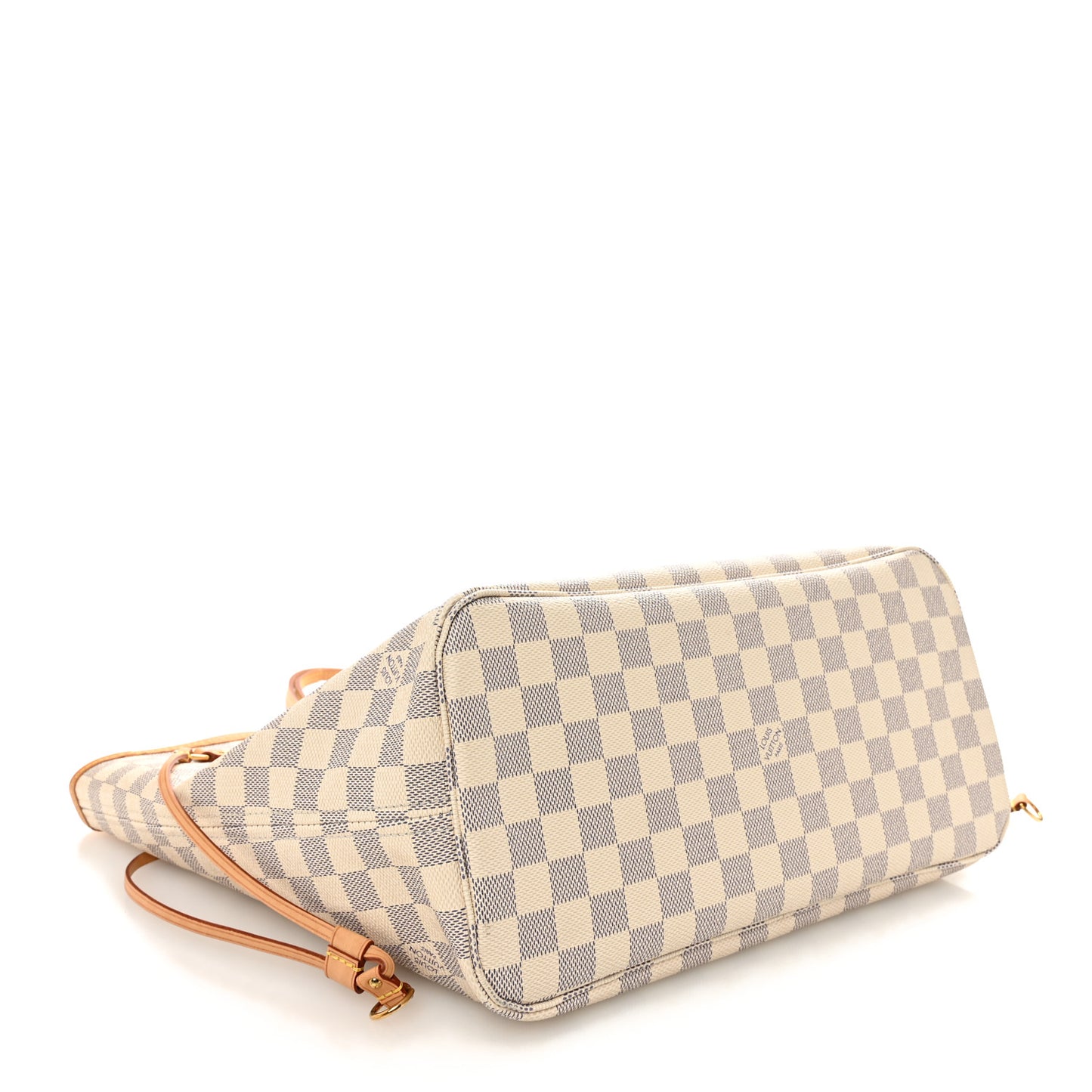 Damier Azur Neo Neverfull MM Rose Ballerine