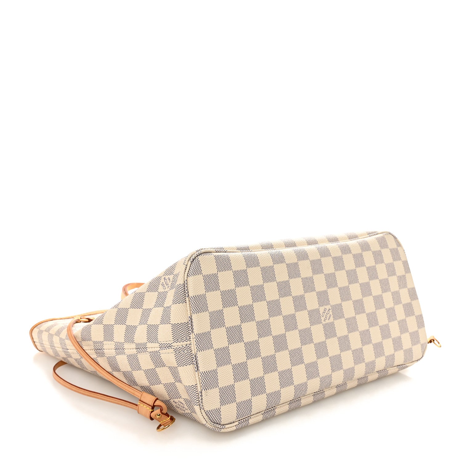 Louis Vuitton Damier Azur Neo Neverfull MM Rose Ballerine 5 of 11