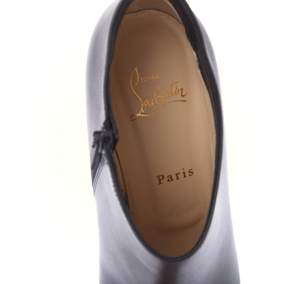 Christian Louboutin Calfskin Gorgona 85 Ankle Boots 38.5 Black 7 of 8