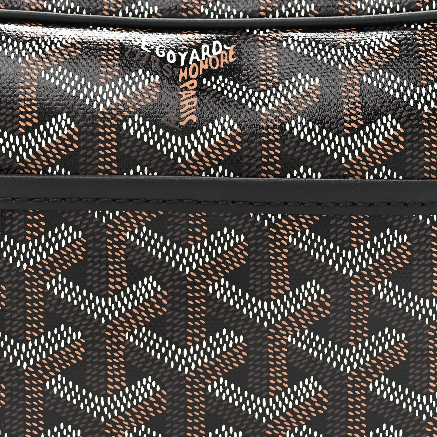 Goyardine Sac Cap Vert Black