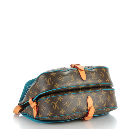 Louis Vuitton Monogram SC Flore Saumur Teal 4 of 7