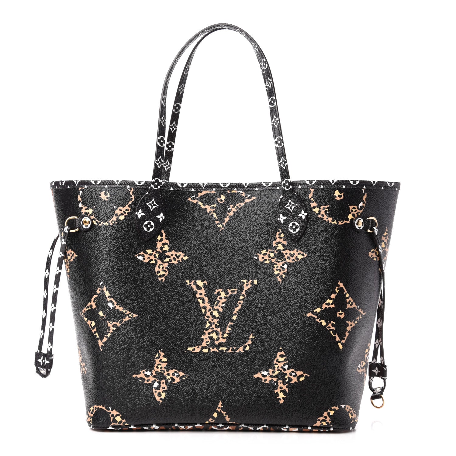 Louis Vuitton Monogram Giant Jungle Neverfull MM Black 1 of 11