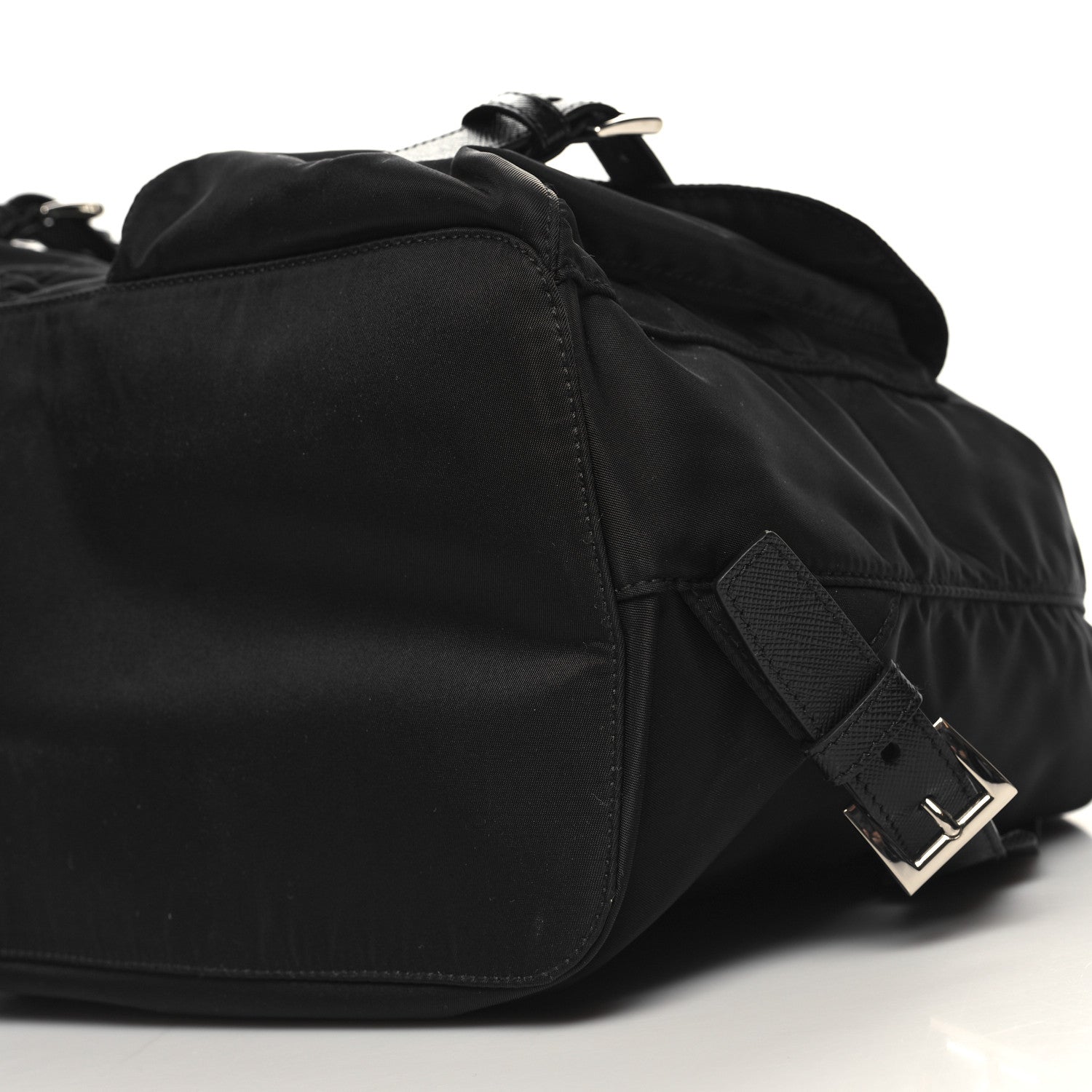 Prada Re-Nylon Tessuto Saffiano Medium Backpack Black 11 of 11