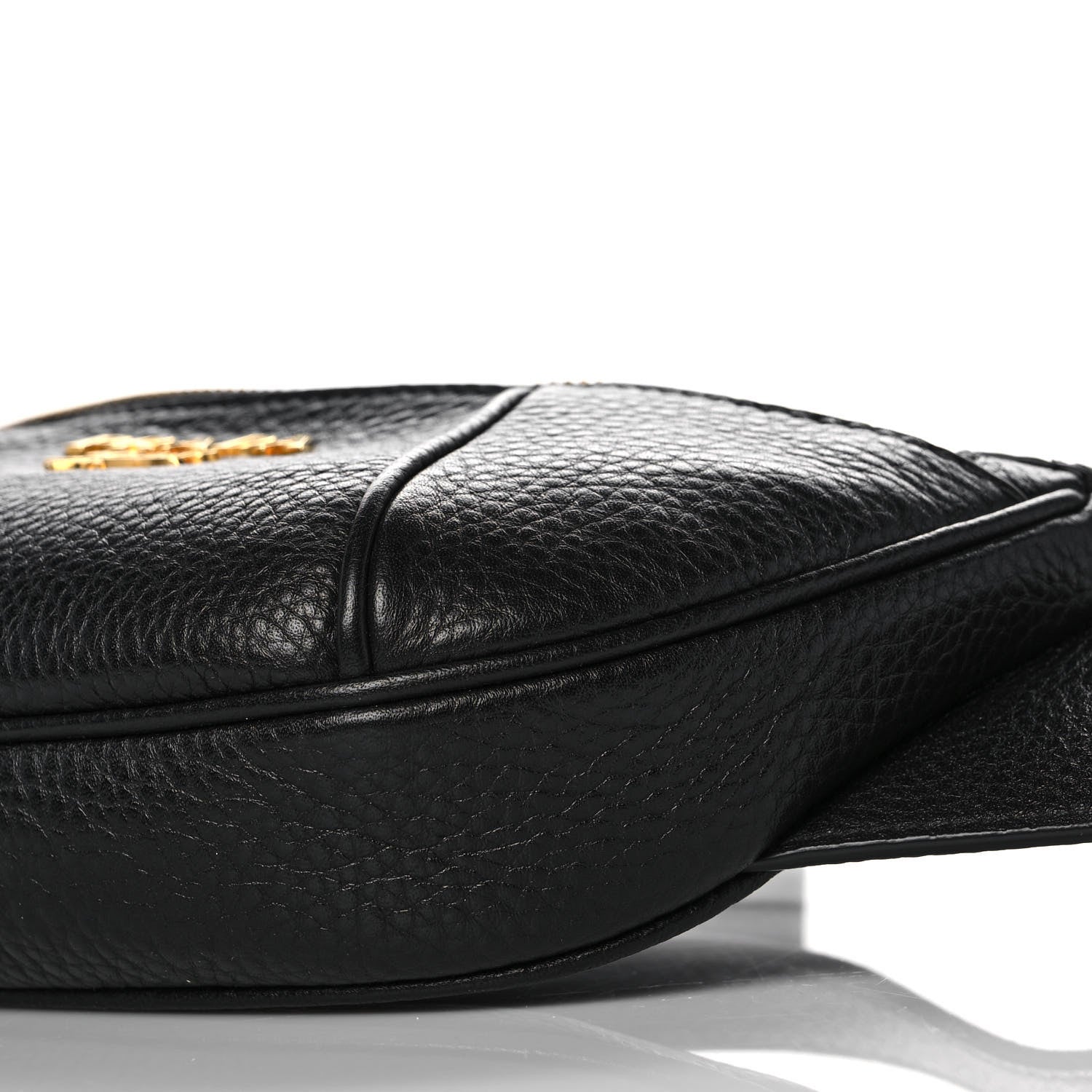 Prada Vitello Daino Small Belt Bag Black 11 of 12