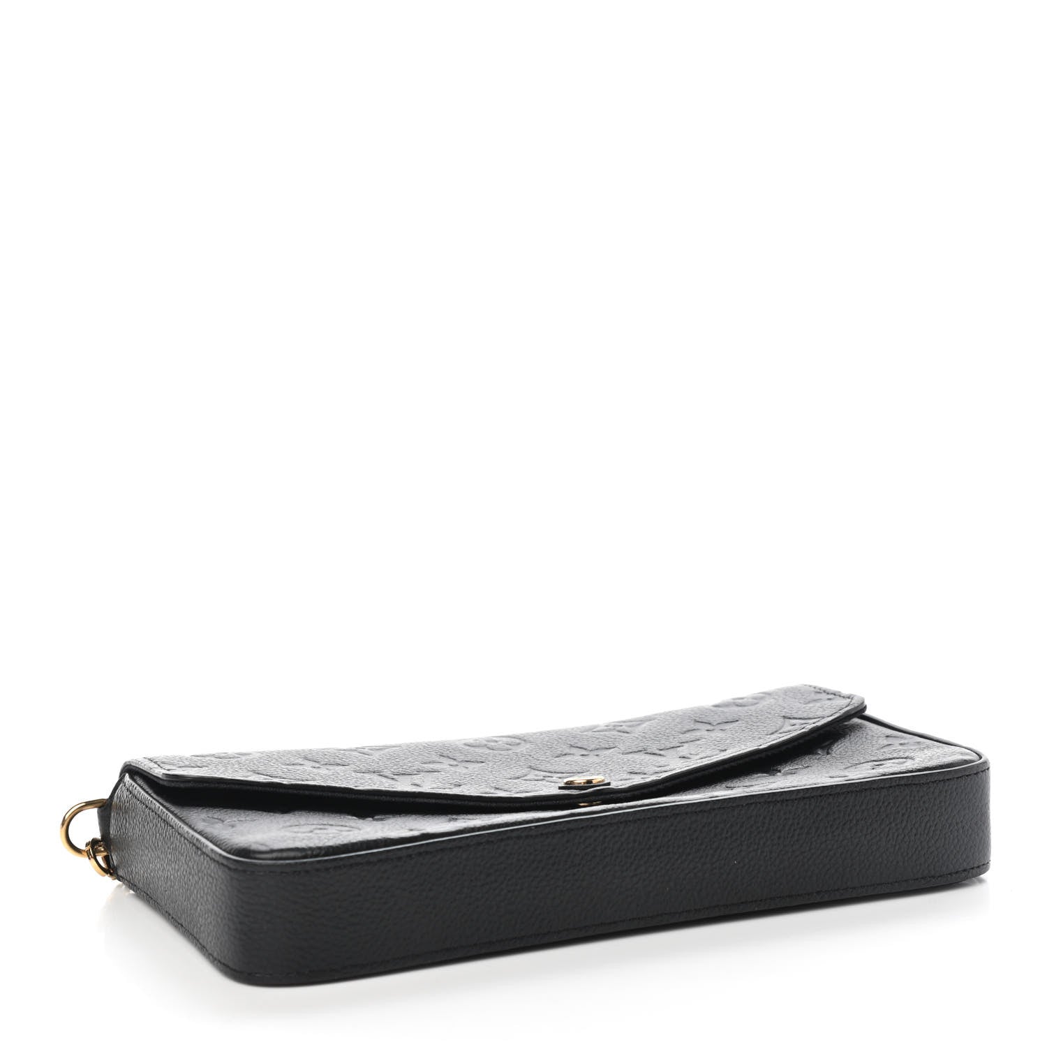 Louis Vuitton Empreinte Pochette Felicie Chain Wallet Black 4 of 9