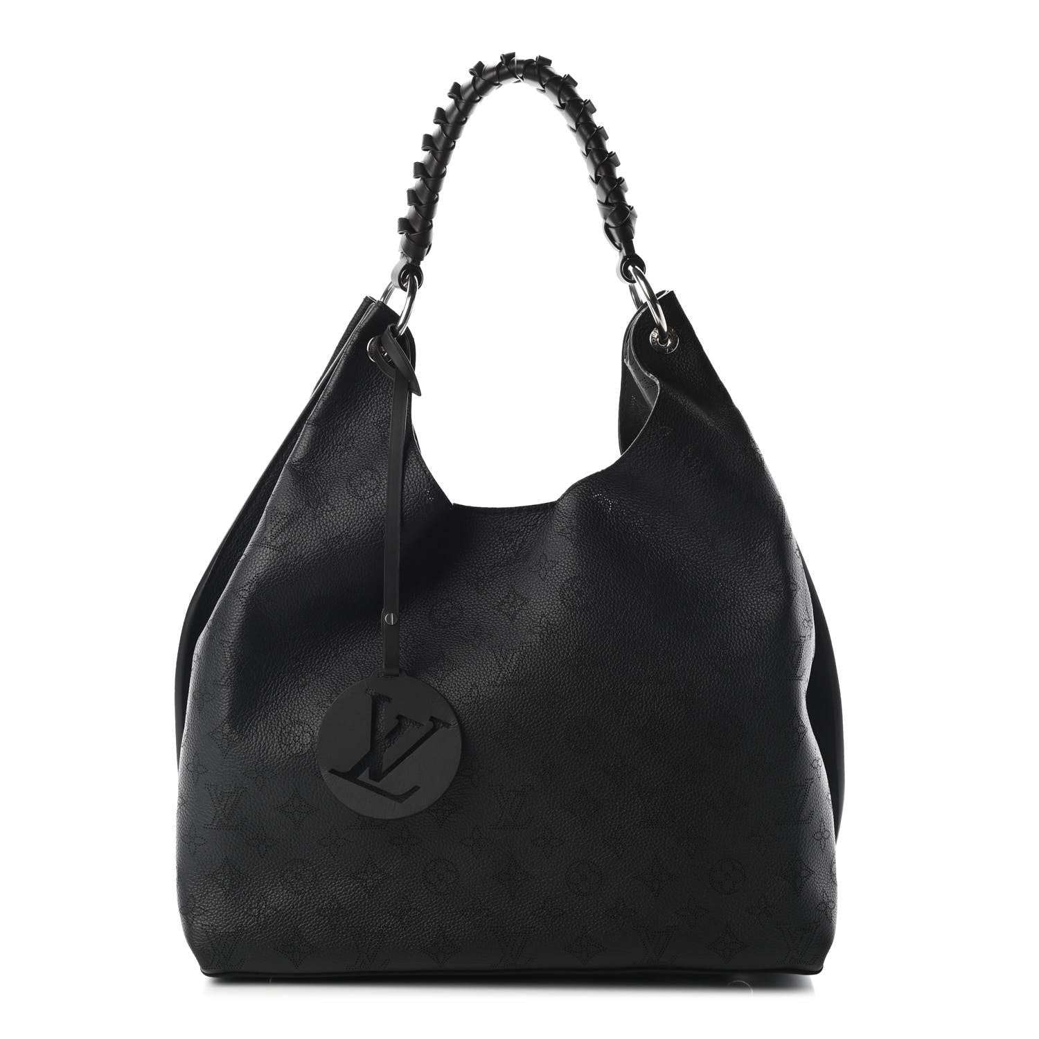 Louis Vuitton Mahina Carmel Hobo Black 1 of 8